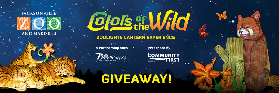 Jacksonville Zoo Colors of The Wild Giveaway!