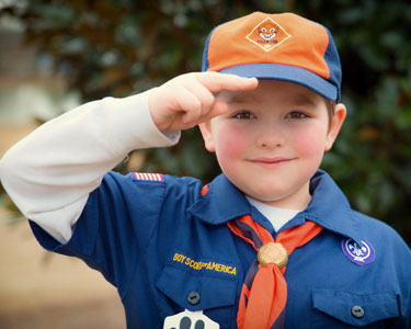 Jacksonville girl, 7, first to join area Boy Scout pack