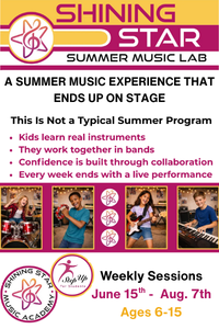 Shining Star Music Academy Summer Music Lab