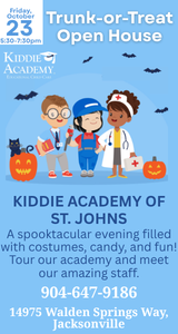 Kiddie Academy Trunk or Treat