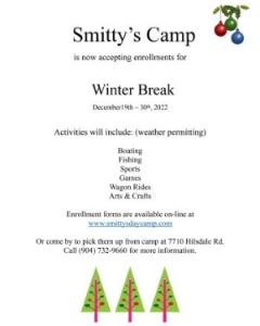 Smitty's Winter Break Camp
