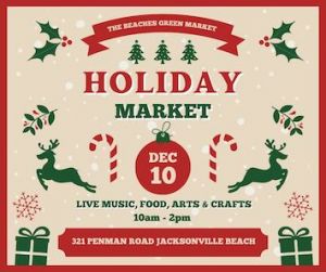 11/26 & 12/10: The Beaches Holiday Green Market