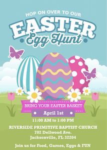 04/01: Riverside Primitive Baptist Church Egg Hunt