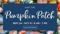 09/24-10/31: Christ United Methodist Church Pumpkin Patch