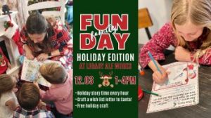 12/03: Legacy Ale Works Holiday Family Fun Day