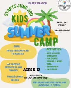 ITS Holistic Therapy Kids Summer Camp