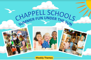 Chappell Schools Summer Fun Under the Sun Camp!