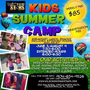Wilson's Rising Stars Youth Academy Adventurous Summer Camp