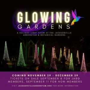 11/29-12/29: Jacksonville Aboretum and Botanical Gardens Glowing Gardens