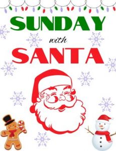 12/08: Camden's Corner Sunday with Santa