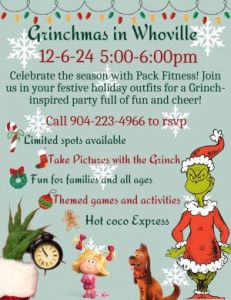 12/06: Pack Fitness Grinchmas in Whoville