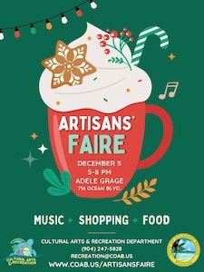 12/5: City of Atlantic Beach Artisan's Faire