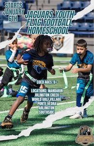 Jaguars Youth Flag Football Homeschool Program