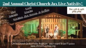 12/13 & 12/14: Christ Church Jacksonville Live Nativity