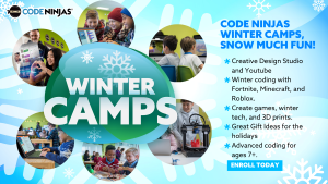 Code Ninjas Winter Camp Exclusive Offer