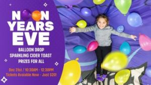 12/31: Altitude Trampoline Park Noon Year's Eve Party