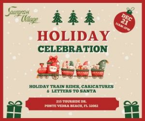 12/21: Sawgrass Village Holiday Celebration