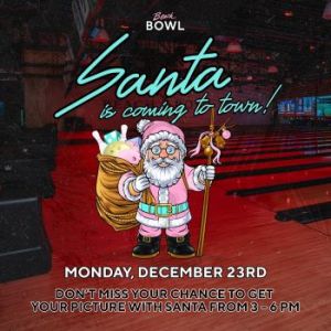 12/23: Beach Bowl Visit with Santa