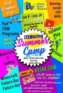 B3 Bricks Bots & Beakers Summer Camp