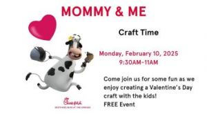 02/10: Chick-fil-A Southside Mommy and Me Craft Time