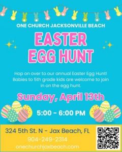 04/13: One Church Jacksonville Easter Egg Hunt