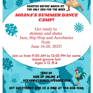 Oceanway School of Dance Summer Camp