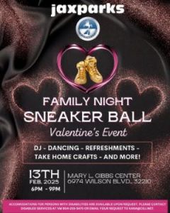 02/13: Jax Parks Family Night Sneaker Ball