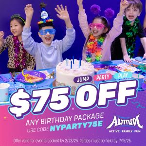 Altitude Trampoline Park Birthday Package Deal