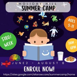 Holiday Hill Early Learning Center Summer Camps