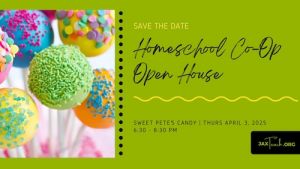 04/03: Jax Teach Homeschool Co-Op Open House