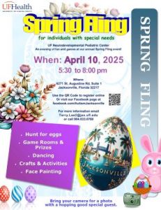 04/10: UF Health Neurodevelopmental Pediatric Center Spring Fling