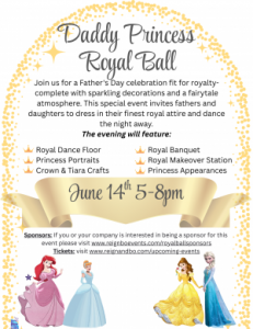 06/14: Playful Family Daddy and Princess Royal Ball Fundraiser, The