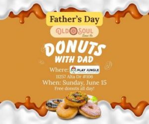 06/15: Play Jungle Father's Day Donuts with Dad