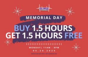 MAY 5/26: Surge Jacksonville Memorial Day Deal