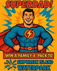 Now-06/15: Adventure Landing Family 4-Pack Giveaway