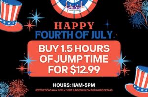 Surge Adventure Park 4th of July Deal