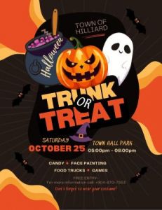 10/25: Hilliard Trunk or Treat
