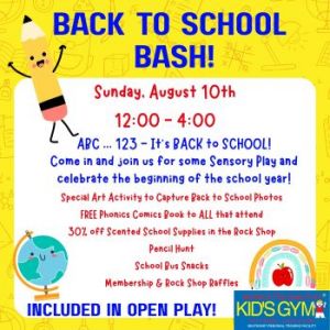 08/10: We Rock the Spectrum Back to School Bash