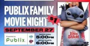 09/27: Jacksonville Jumbo Shrimp and Fun 4 First Coast Kids Presents: Lilo & Stitch
