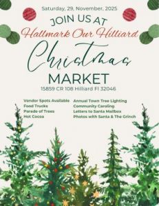 11/29: Hilliard Christmas Market and Town Tree Lighting