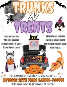 10/25: Forever Vets Animal Hospital Trunks N Treats