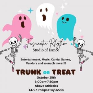 10/25: Fascinatin' Rhythm Studio of Dance Trunk or Treat