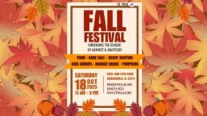 10/18: St. Paul's UMC Fall Festival