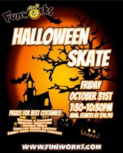 10/31: Skate Station Funworks Halloween Skate