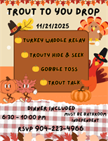 11/21: Pack Fitness Kids Night Out Trout to You Drop