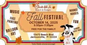 10/14: Chick-fil-A Beach and Hodges Fall Festival
