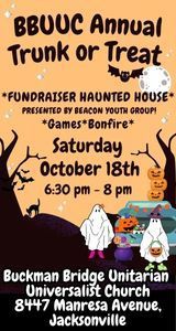 10/18: BBUUC Annual Trunk or Treat