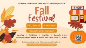 11/15: Assumption Catholic Church Fall Festival