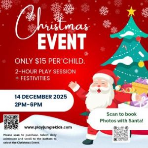 12/14: Play Jungle Christmas Event