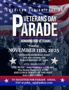 11/11: Veteran's Day Parade